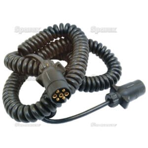 Spiral Cable 7 pin M/M 3.5mtrs 26470