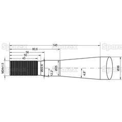 Loader Tine (Part No. .79444)