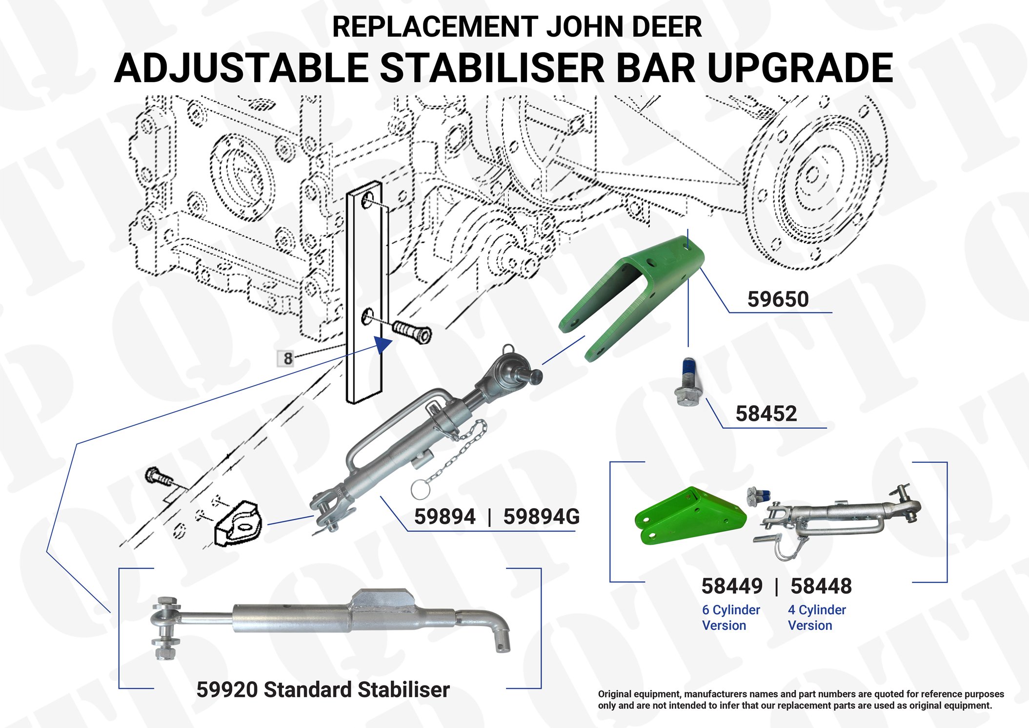 Stabiliser Bracket (Part No. 59650) - Image 2